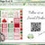 7x9 Weekly Printable Planner Stickers Kit – Charming Apple Orchard | Silhouette & Cricut Cut Files + PDF for Hand Cutting DragonflyCoveStudio