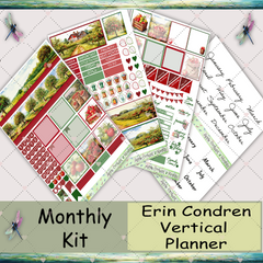 Collection image for: Erin Condren Vertical Planner Monthly Sticker Kits