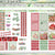 Erin Condren Horizontal Planner - Printable Planner Stickers Kit | Charming Apple Orchard | Silhouette & Cricut Cut Files + PDF DragonflyCoveStudio